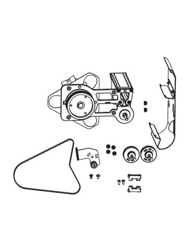 Zebra Zestaw Pokrywa nośnika Upgrade ZT620, ZT620R