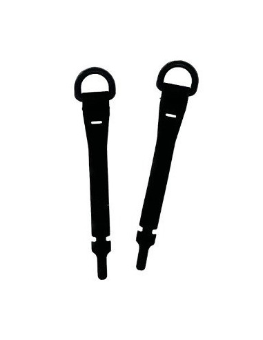 Zebra Para klipsów D do mocowania paska na ramię w egzoszkielecie Rugged Boot dla ET40 / ET45