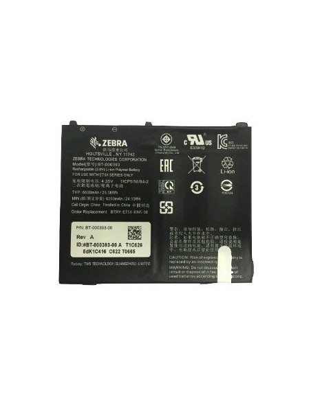Zebra Pakiet baterii litowo-polimerowej o pojemności 6440 mAh do ET51 / ET56