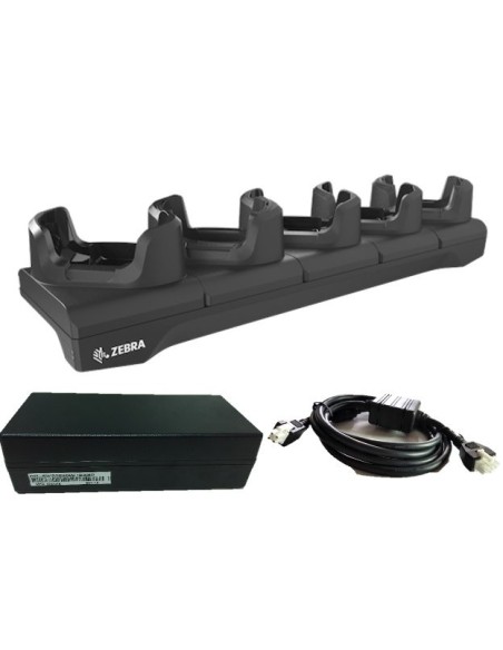 Zebra 5-slotowa stacja dokująca Ethernet do ładowania urządzeń TC73 / TC78