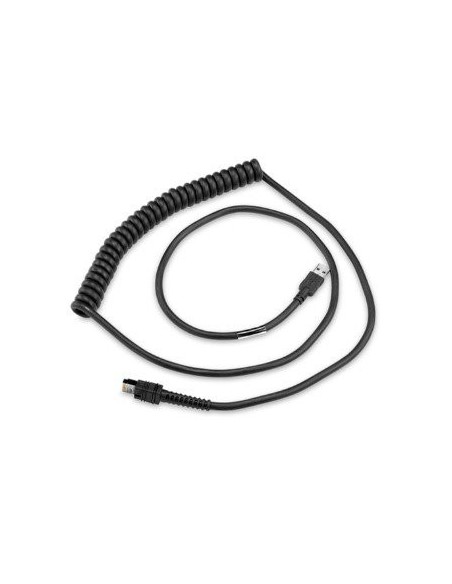 Zebra Ekranowany kabel USB-A 2,8 m spiralny (BC1.2, High Current, -30°C)