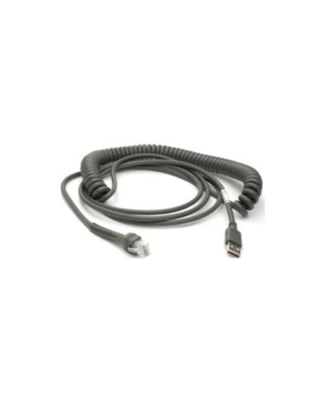 Zebra Kabel USB, ciemnoszary, długość 2,74 m