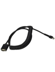 Zebra Kabel RS232 DB9 (żeńskie), 2,8 m spiralny, 12V, -30°C