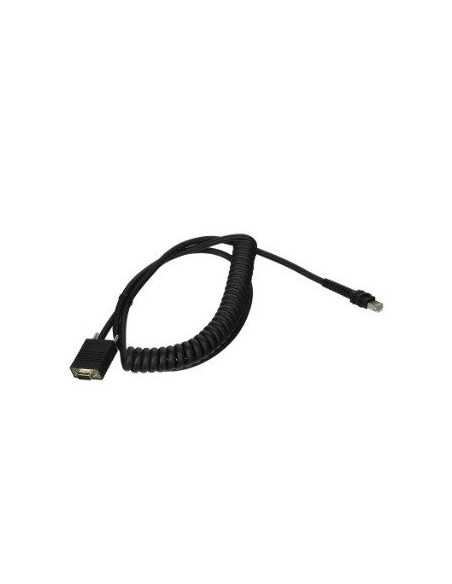 Zebra Kabel RS232 DB9 (żeńskie), 2,8 m spiralny, 12V, -30°C