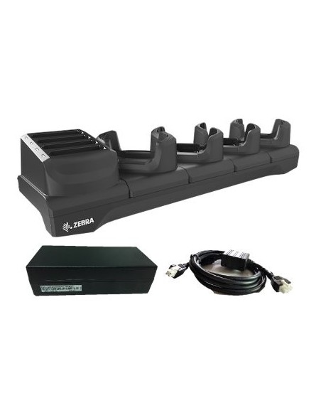 Zebra Wielogniazdowa stacja ładująca do TC53 / TC58 (4 urządzenia + 4 baterie)
