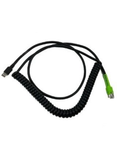 Zebra Ekranowany kabel USB-A spiralny (3,7 m, BC1.2, -30°C)