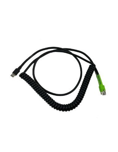 Zebra Ekranowany kabel USB-A spiralny (3,7 m, BC1.2, -30°C)