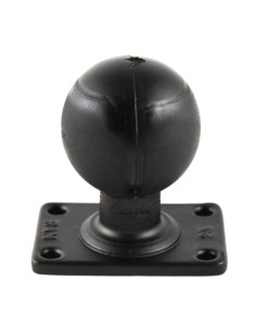 Zebra Prostokątna baza RAM Mount z gumową kulą 2,25 cala