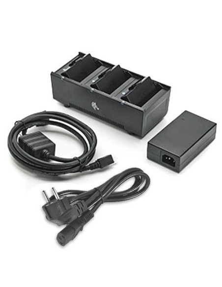 Zebra 3-slotowa ładowarka baterii do Zebra ZQ300 (zasilacz + EU kabel)