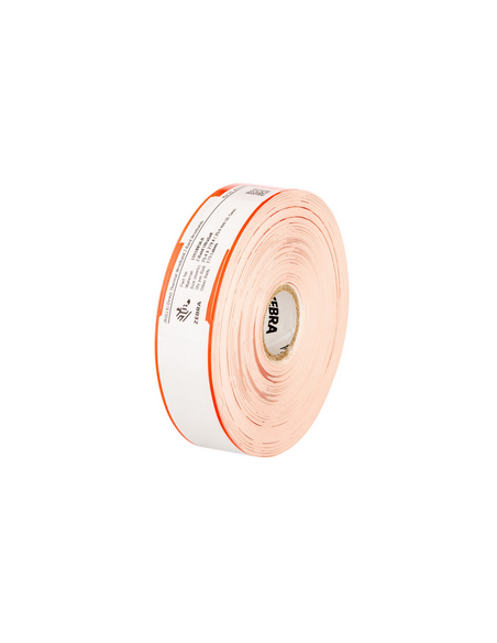 Zebra Z-Band UltraSoft opaski identyfikacyjne czerwone 25,4 x 279,4 mm (6 rolek)