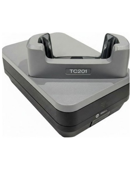 Zebra 1-stanowiskowa stacja ładująco-komunikacyjna Ethernet/USB do TC201 bez etui ochronnego