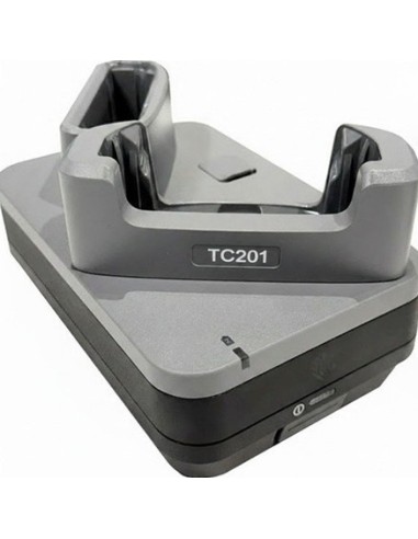 Zebra 1-stanowiskowa stacja ładująco-komunikacyjna Ethernet/USB do TC201 i baterii bez etui ochronnego