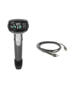 Zebra DS2208 Skaner przewodowy 1D/2D SR USB, czarny (zestaw)