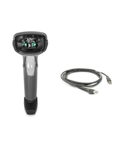 Zebra DS2208 Skaner przewodowy 1D/2D SR USB, czarny (zestaw)