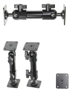 Brodit Podwójne ramię montażowe Pedestal Mount 165 mm z podstawą i regulacją 360°