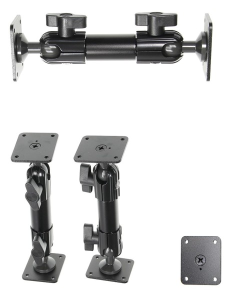 Brodit Podwójne ramię montażowe Pedestal Mount 165 mm z podstawą i regulacją 360°